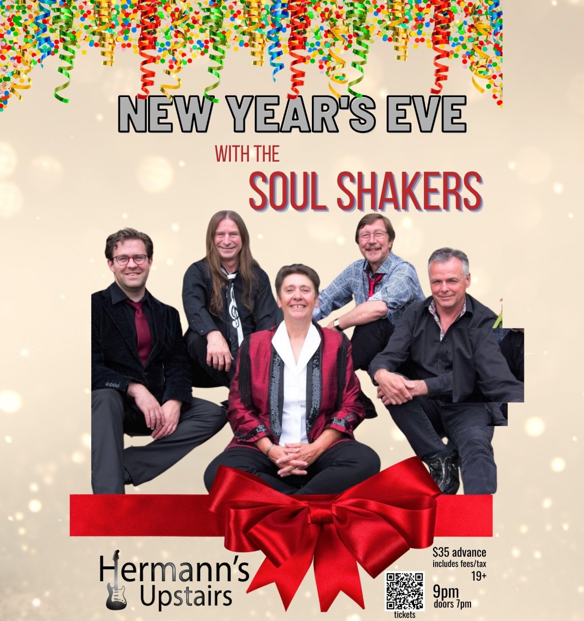 New Year's Eve with the SOUL SHAKERS - DVBA