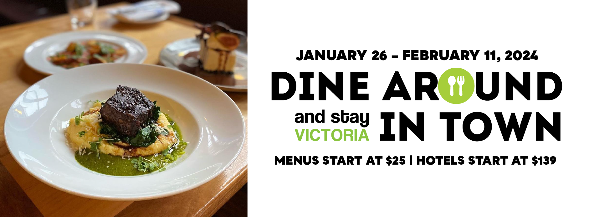 Dine Around and Stay in Town 2024 DVBA