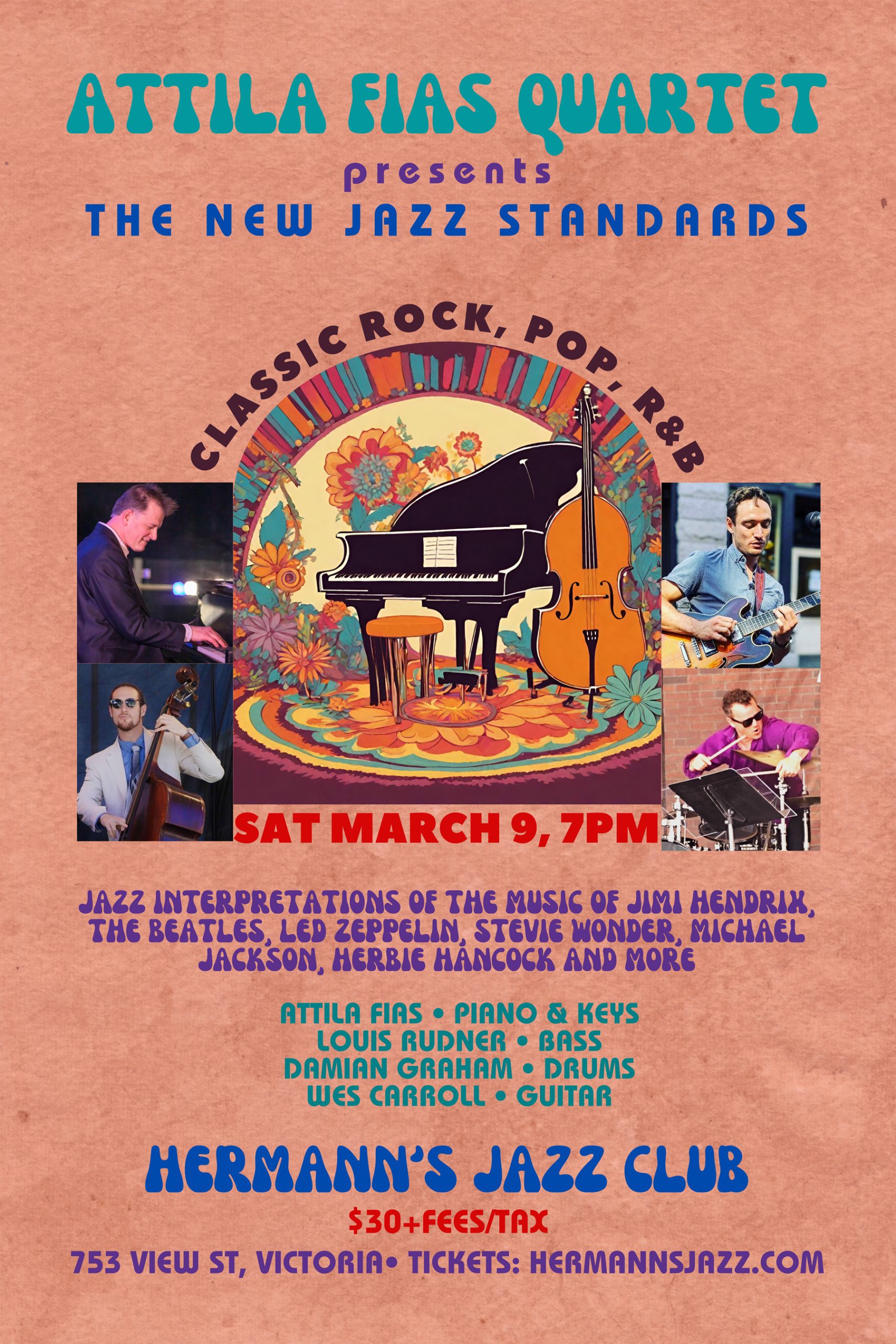 Attila Fias Quartet Presents The New Jazz Standards DVBA