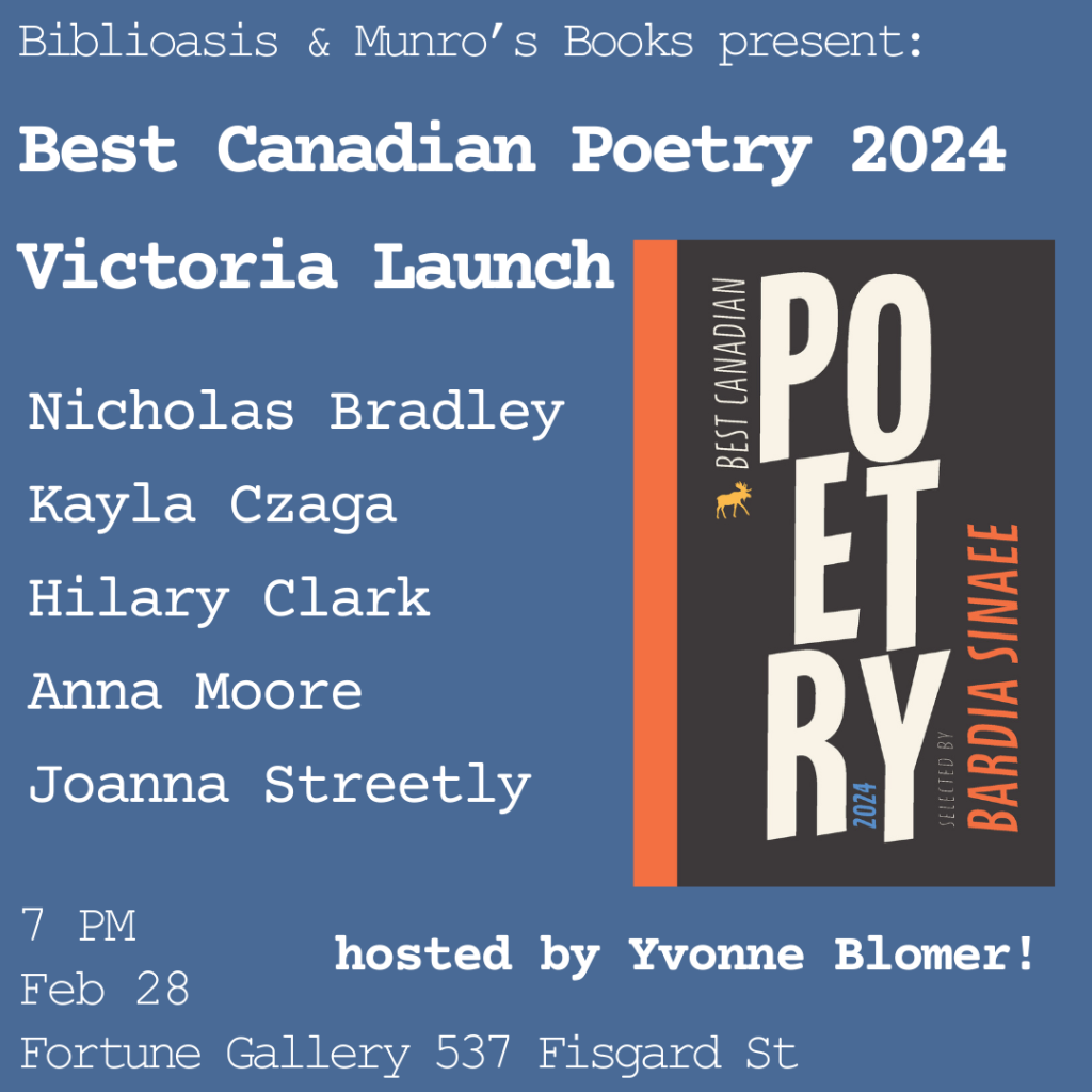 Best Canadian Poetry In English 2024 Launch Party DVBA   BCPE IG 1024x1024 